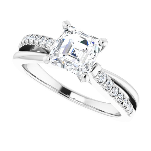 White Gold-Asscher