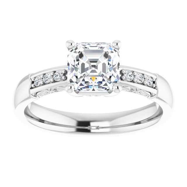 White Gold-Asscher