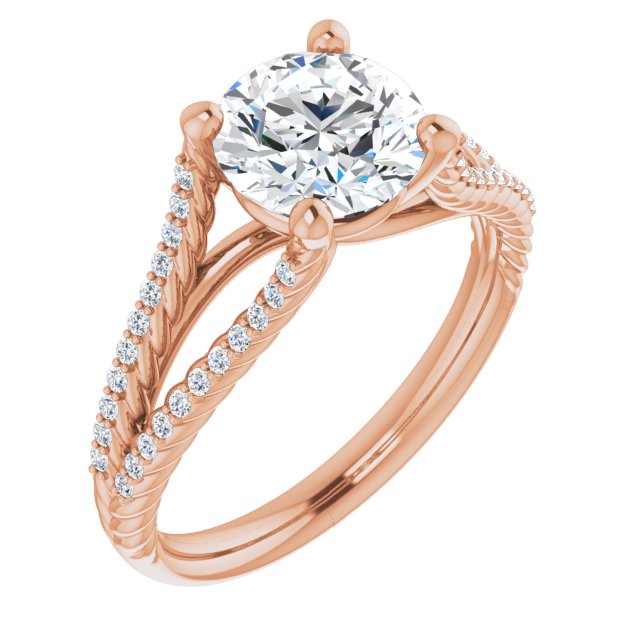 Rose Gold-Round