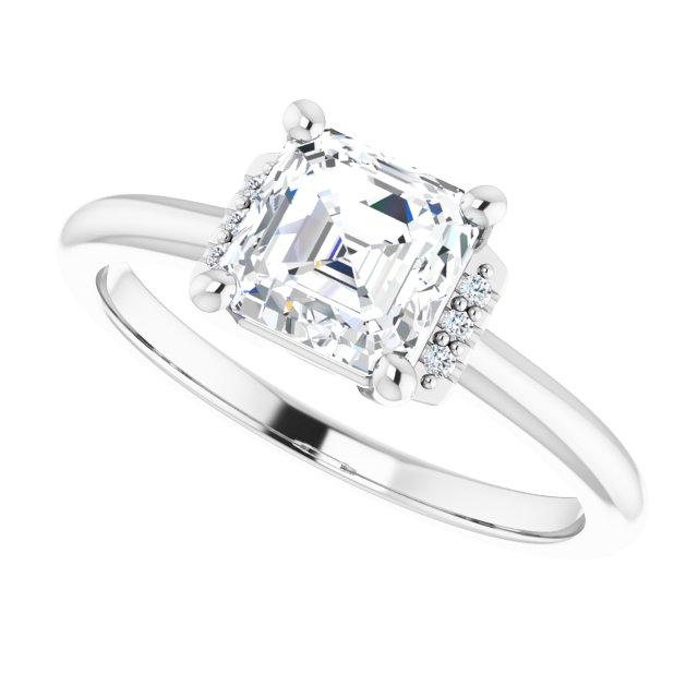 White Gold-Asscher