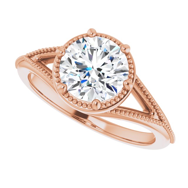 Rose Gold-Round