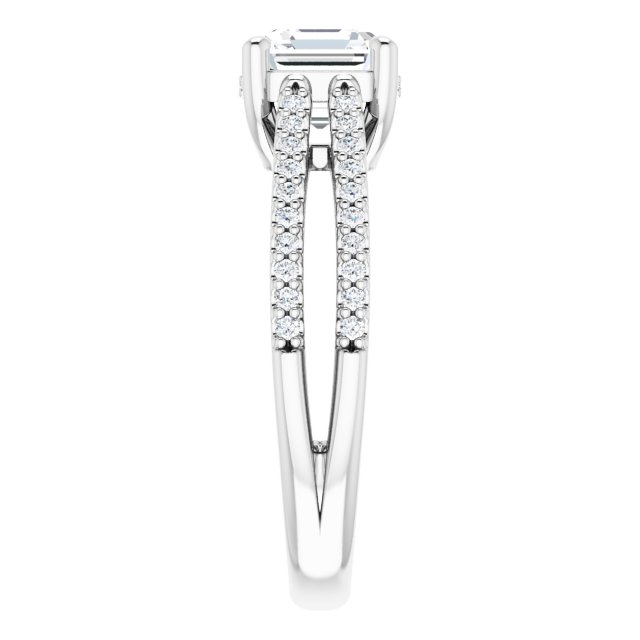 White Gold-Asscher