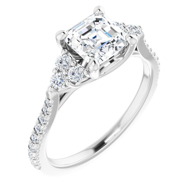 White Gold-Asscher