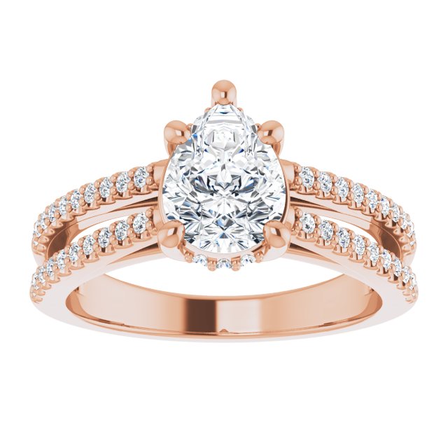 Rose Gold-Pear