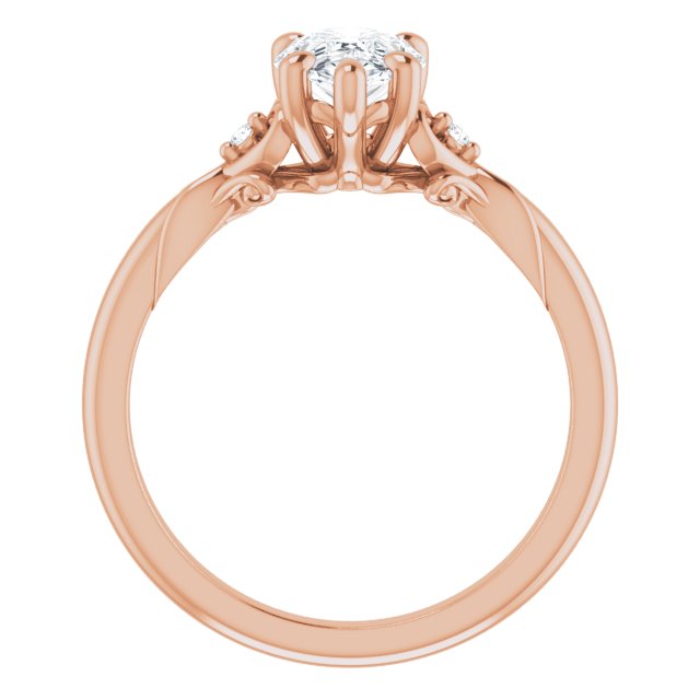 Rose Gold-Pear