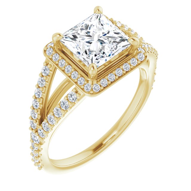 Yellow Gold-Square