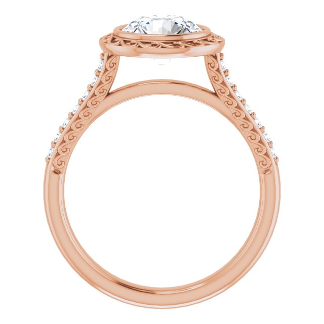 Rose Gold-Round