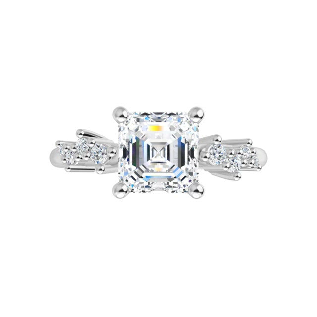 White Gold-Asscher