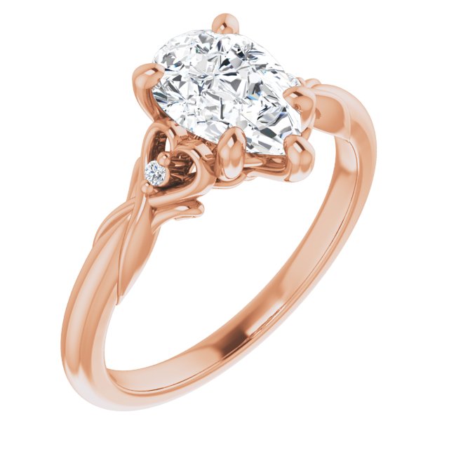 Rose Gold-Pear