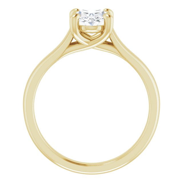 Yellow Gold-Oval