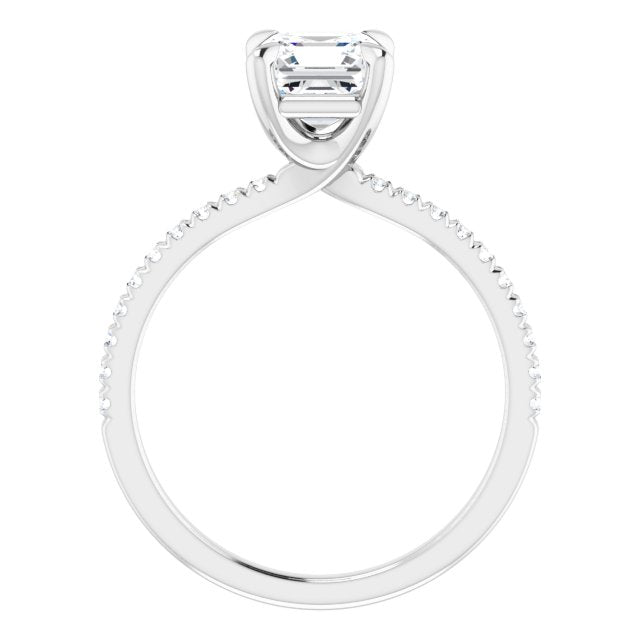 White Gold-Asscher