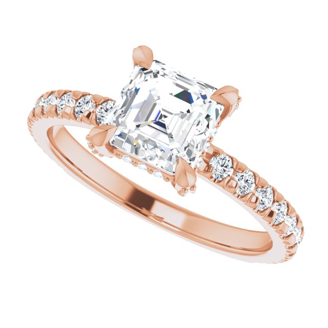 Rose Gold-Asscher