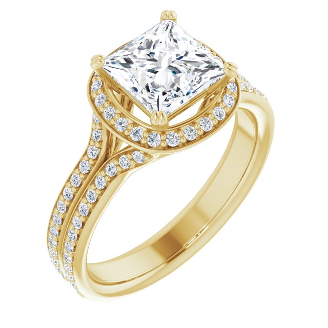 Yellow Gold-Square