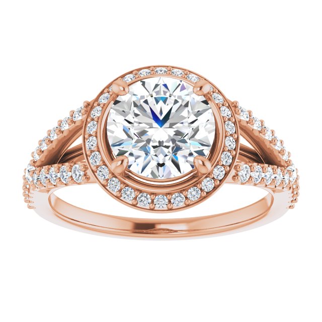 Rose Gold-Round