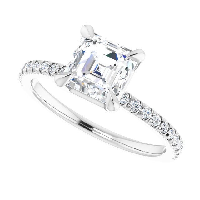 White Gold-Asscher