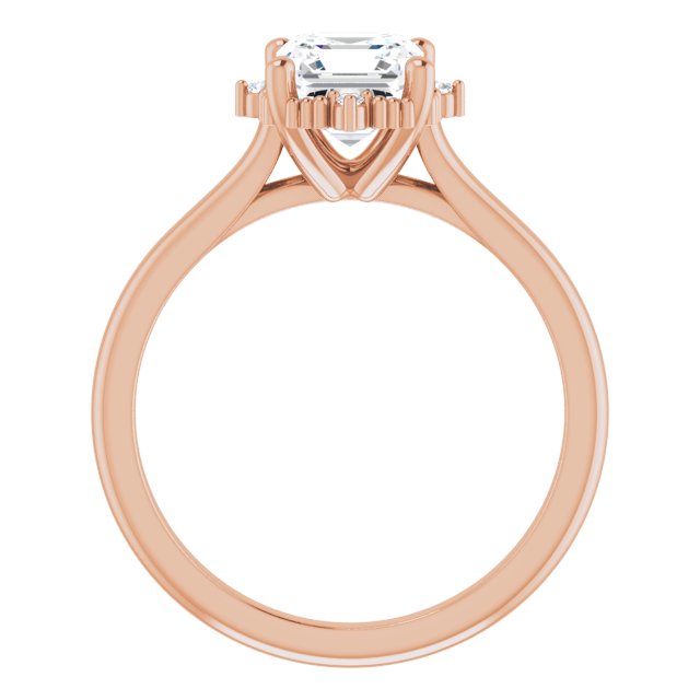 Rose Gold-Asscher