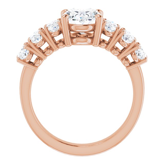 Rose Gold-Oval