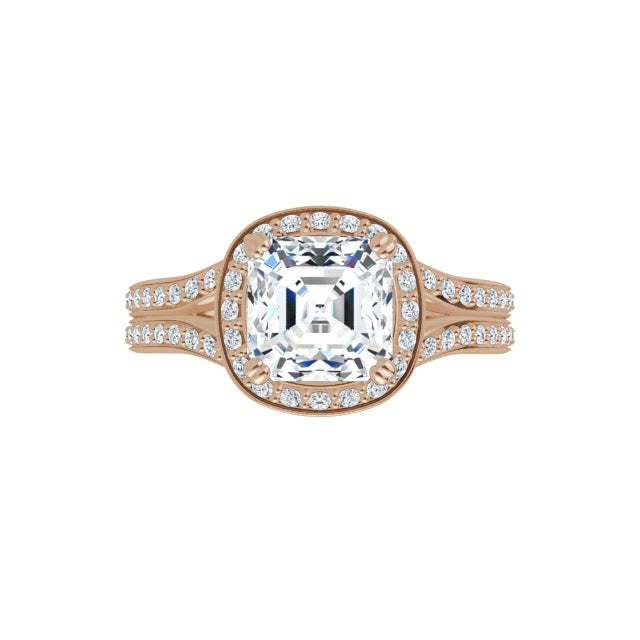 Rose Gold-Asscher