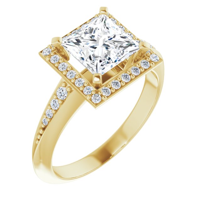 Yellow Gold-Square