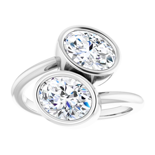 White Gold-Oval