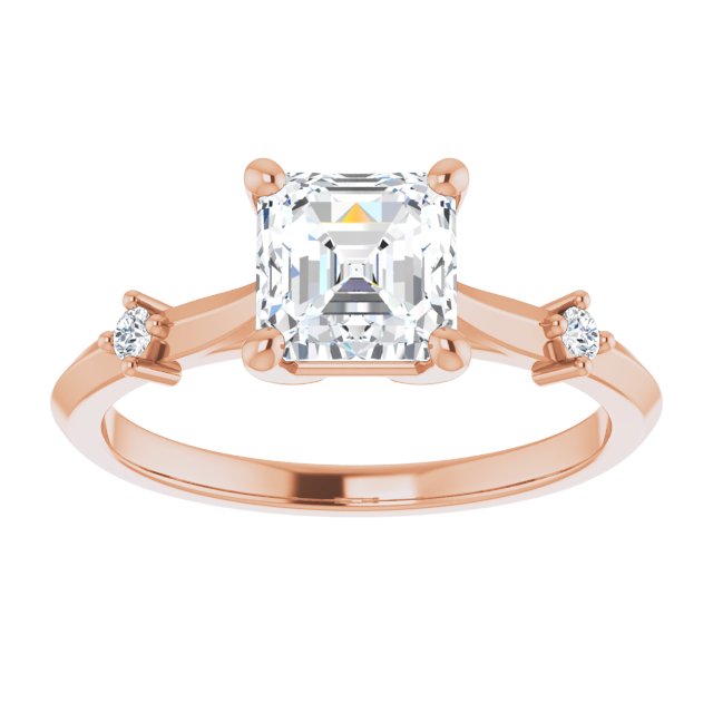 Rose Gold-Asscher