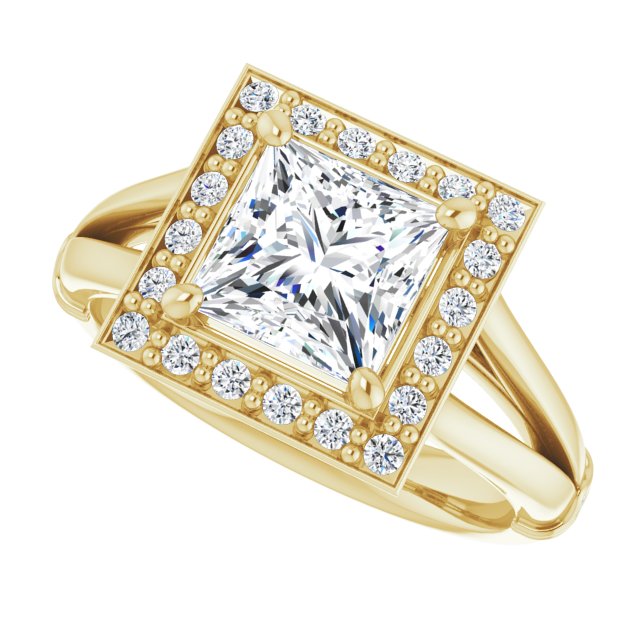 Yellow Gold-Square