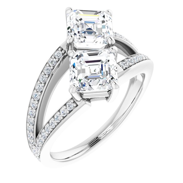 White Gold-Asscher