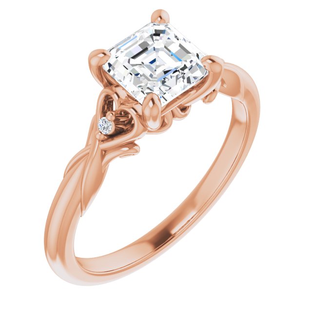 Rose Gold-Asscher