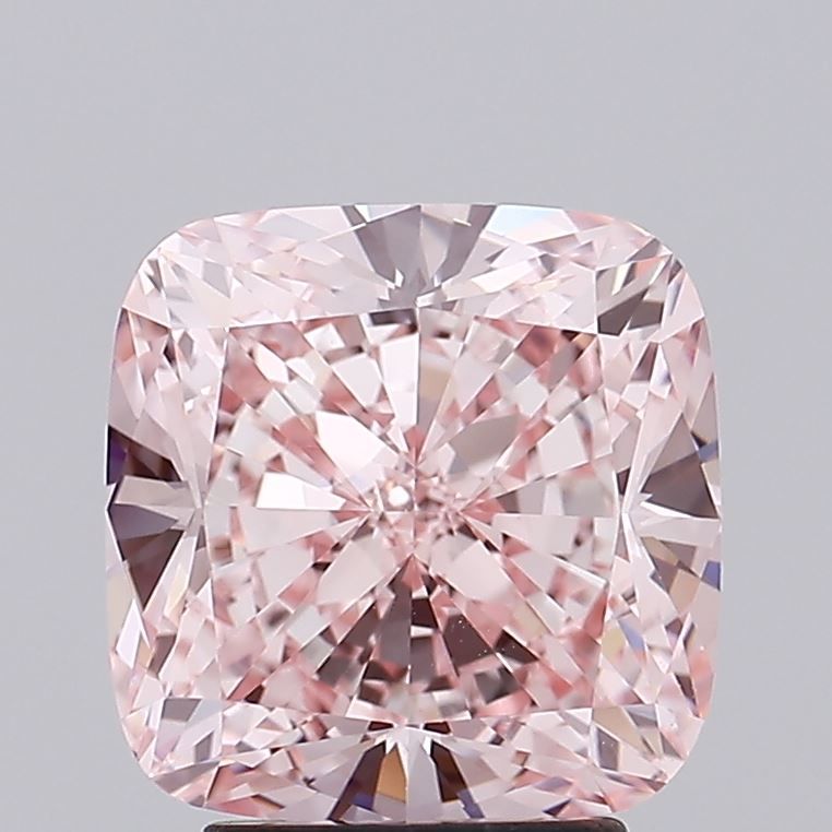 4.03 ct. Fancy Pink/VVS2 Cushion Lab Grown Diamond