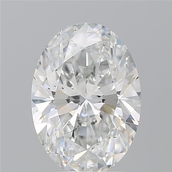 2.54 ct. F/SI1 Oval Lab Grown Diamond