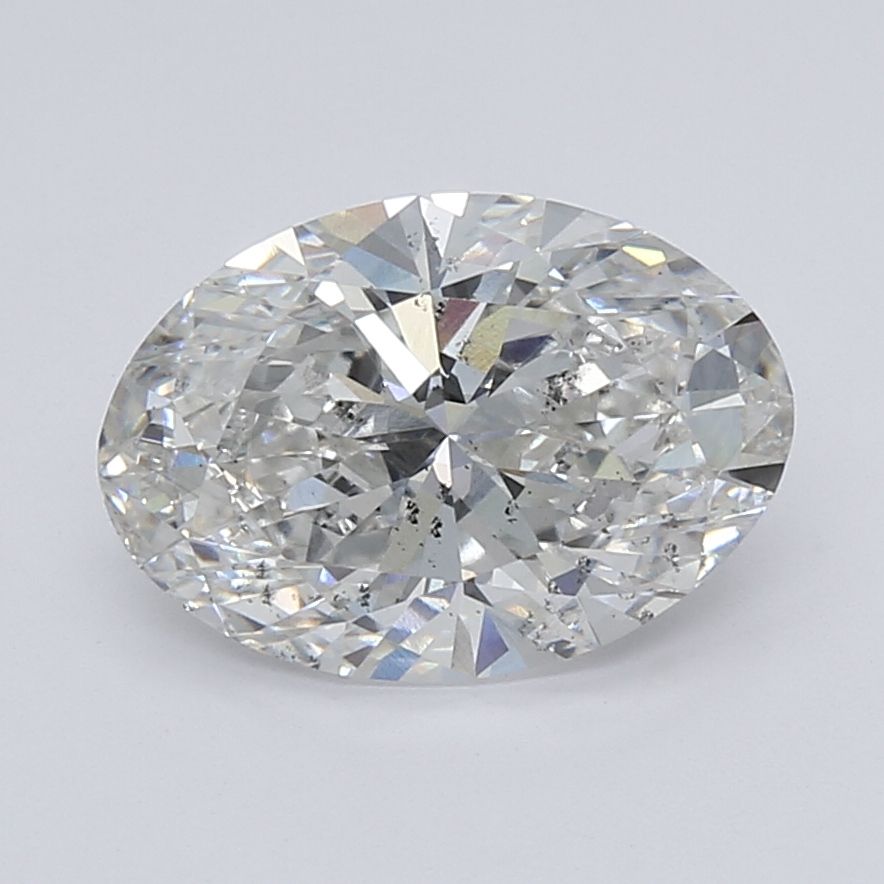 3.09 ct. F/SI1 Oval Lab Grown Diamond