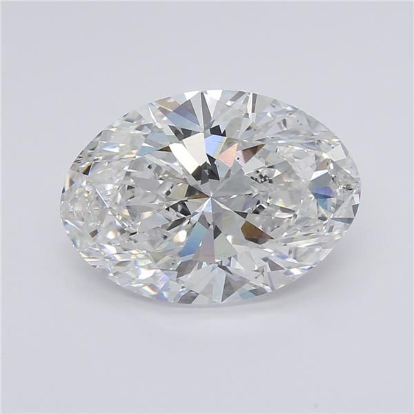 7.01 ct. F/VS1 Oval Lab Grown Diamond